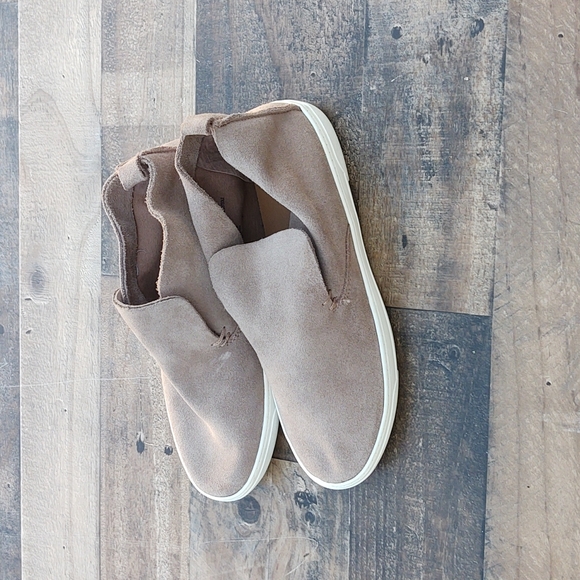 DV By Dolce Vida Roselyn Suede High Top Sneakers Chukka style pull on sz 8 women - Picture 15 of 15